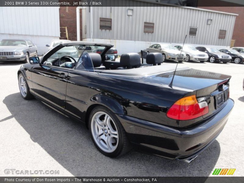 Jet Black / Black 2001 BMW 3 Series 330i Convertible