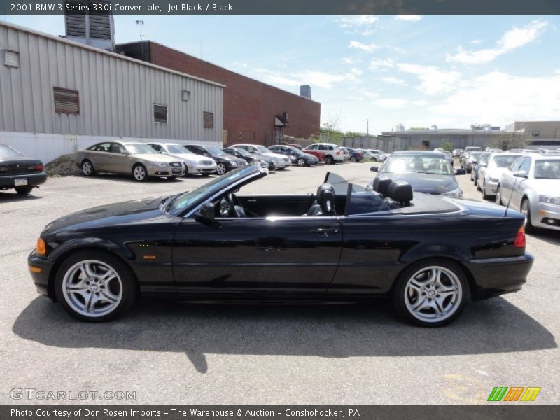 Jet Black / Black 2001 BMW 3 Series 330i Convertible