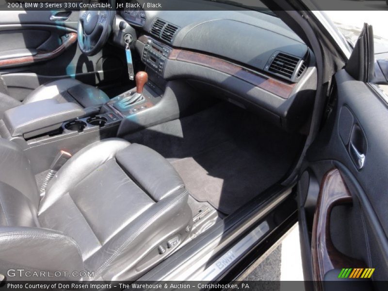 Jet Black / Black 2001 BMW 3 Series 330i Convertible
