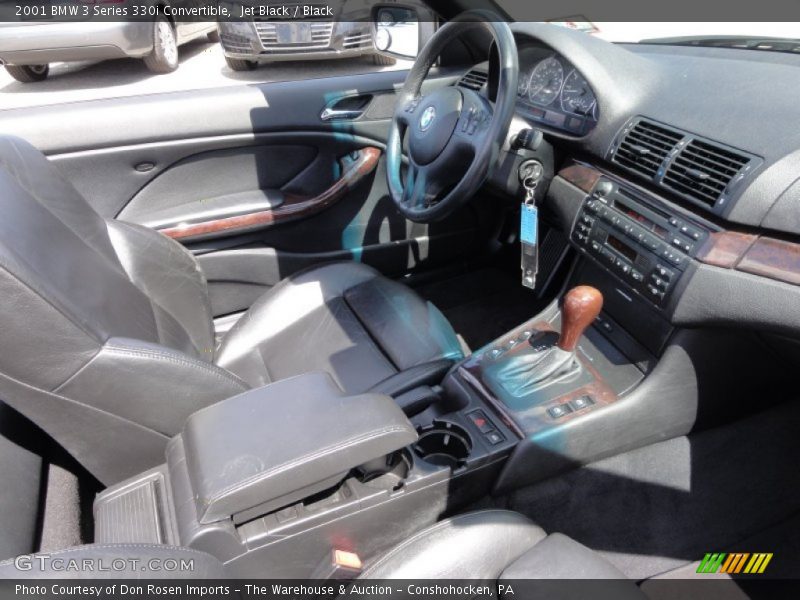 Jet Black / Black 2001 BMW 3 Series 330i Convertible