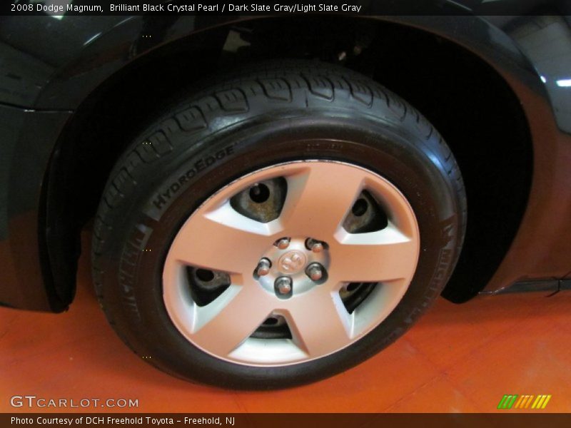 Brilliant Black Crystal Pearl / Dark Slate Gray/Light Slate Gray 2008 Dodge Magnum