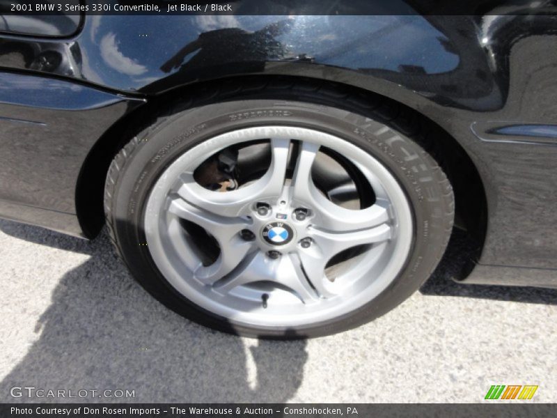 Jet Black / Black 2001 BMW 3 Series 330i Convertible
