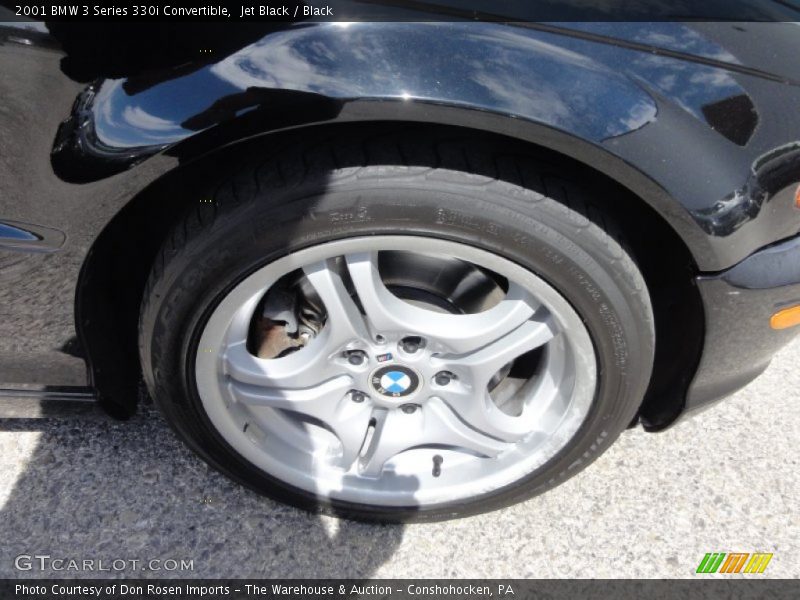 Jet Black / Black 2001 BMW 3 Series 330i Convertible
