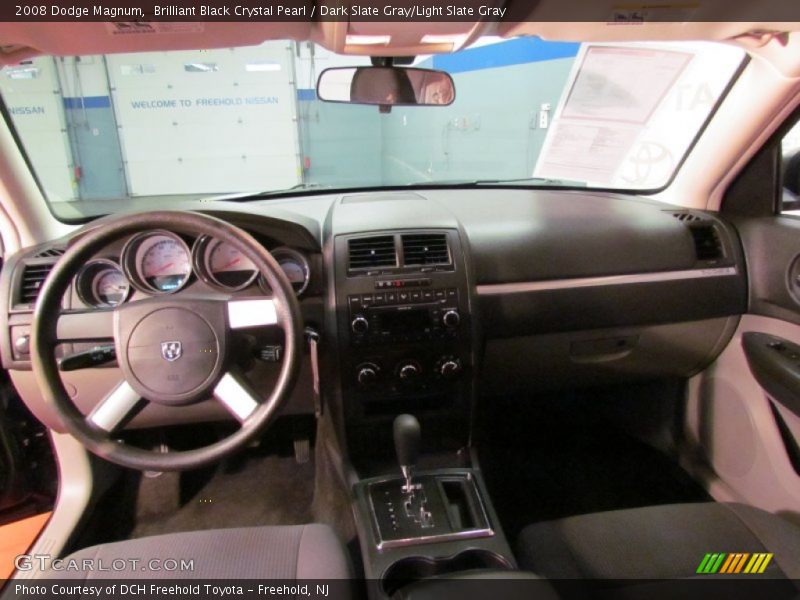 Brilliant Black Crystal Pearl / Dark Slate Gray/Light Slate Gray 2008 Dodge Magnum