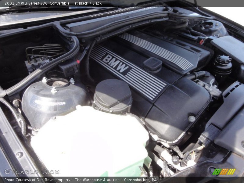 Jet Black / Black 2001 BMW 3 Series 330i Convertible