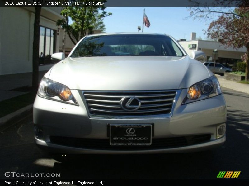Tungsten Silver Pearl / Light Gray 2010 Lexus ES 350