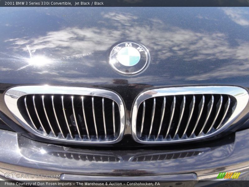 Jet Black / Black 2001 BMW 3 Series 330i Convertible