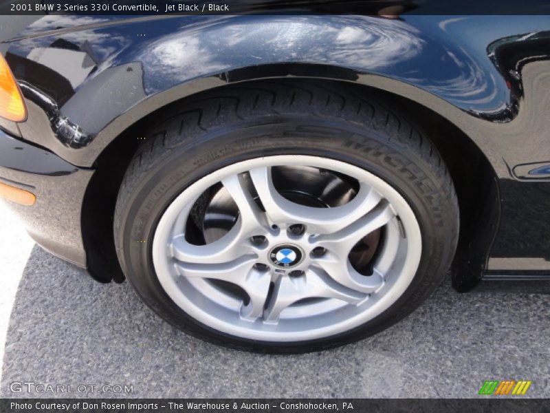 Jet Black / Black 2001 BMW 3 Series 330i Convertible
