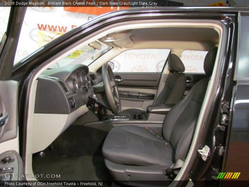 Brilliant Black Crystal Pearl / Dark Slate Gray/Light Slate Gray 2008 Dodge Magnum