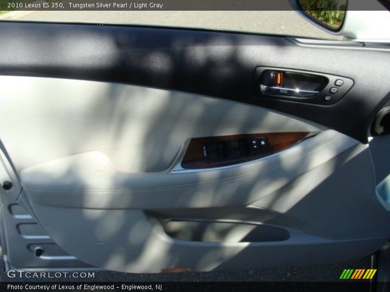 Tungsten Silver Pearl / Light Gray 2010 Lexus ES 350