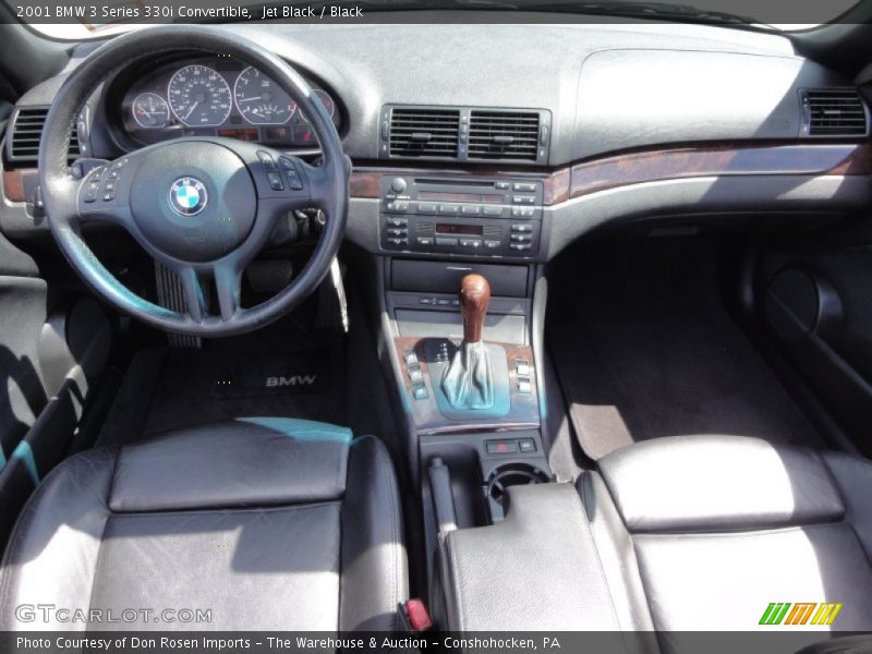 Jet Black / Black 2001 BMW 3 Series 330i Convertible