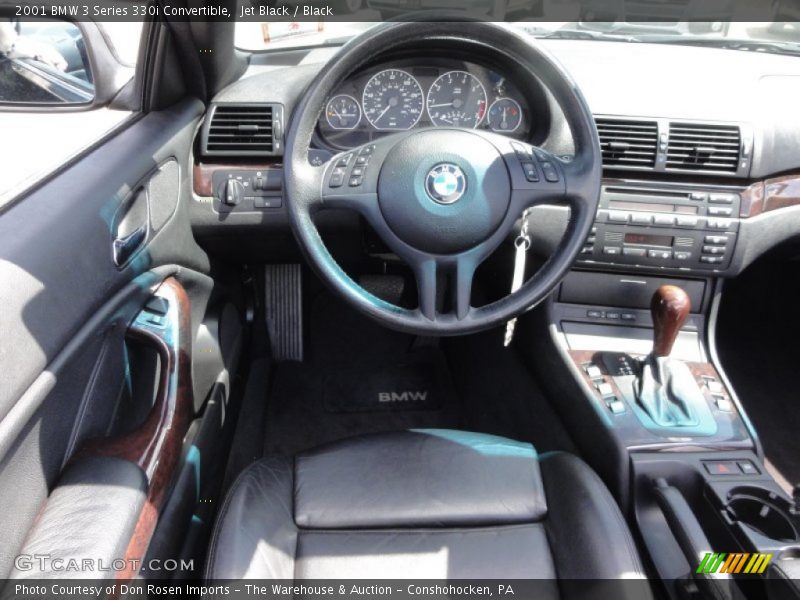 Jet Black / Black 2001 BMW 3 Series 330i Convertible