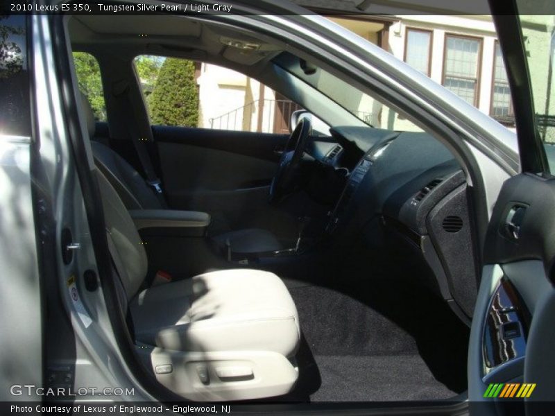 Tungsten Silver Pearl / Light Gray 2010 Lexus ES 350