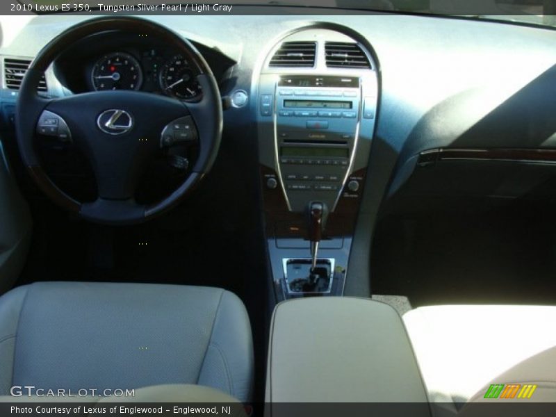 Tungsten Silver Pearl / Light Gray 2010 Lexus ES 350