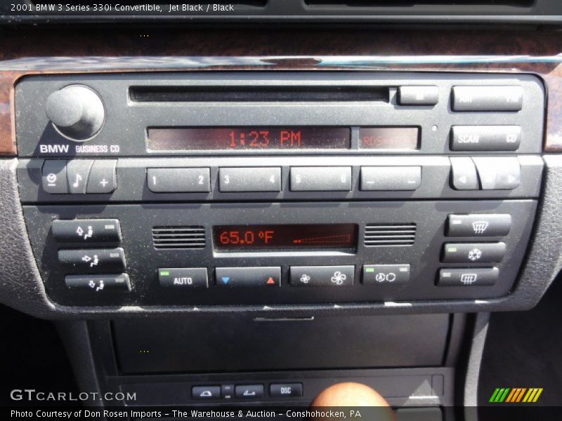 Jet Black / Black 2001 BMW 3 Series 330i Convertible
