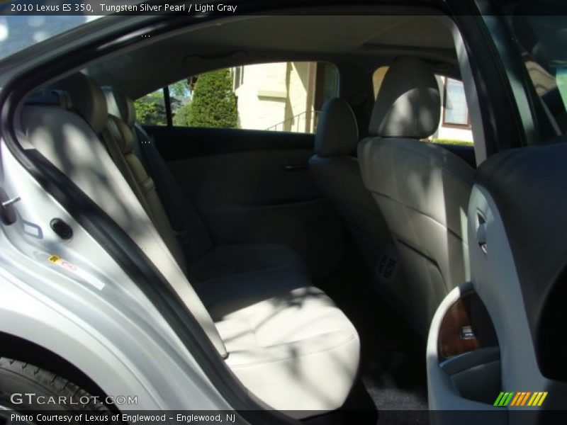 Tungsten Silver Pearl / Light Gray 2010 Lexus ES 350