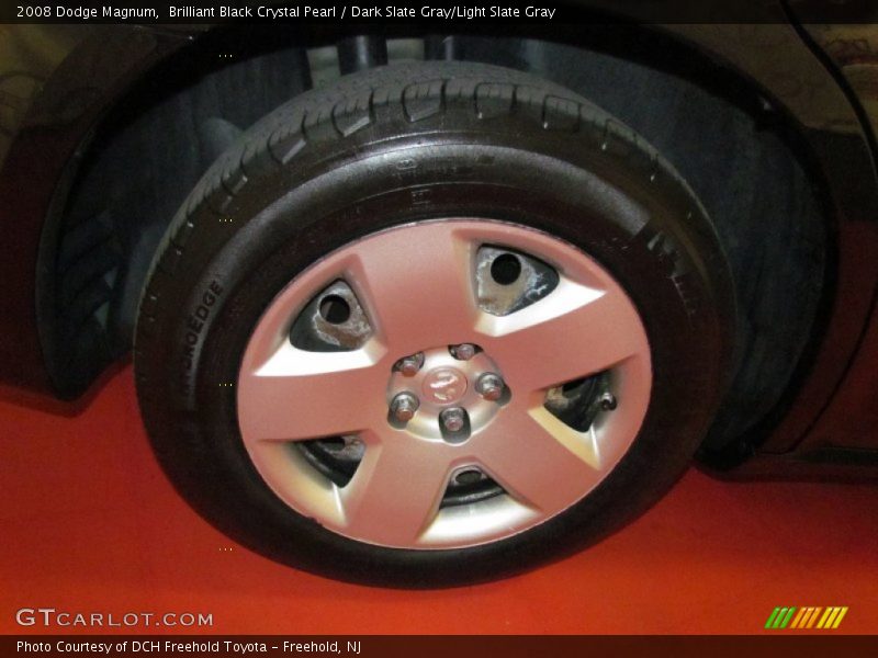 Brilliant Black Crystal Pearl / Dark Slate Gray/Light Slate Gray 2008 Dodge Magnum