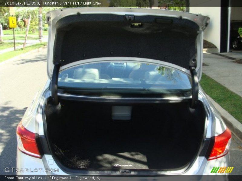 Tungsten Silver Pearl / Light Gray 2010 Lexus ES 350