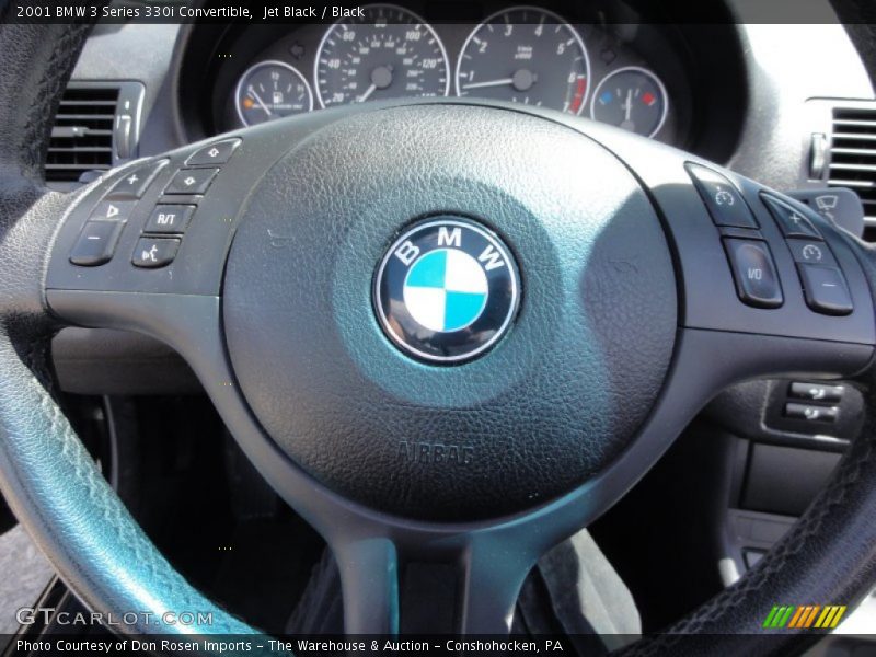 Jet Black / Black 2001 BMW 3 Series 330i Convertible