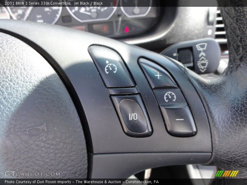 Jet Black / Black 2001 BMW 3 Series 330i Convertible