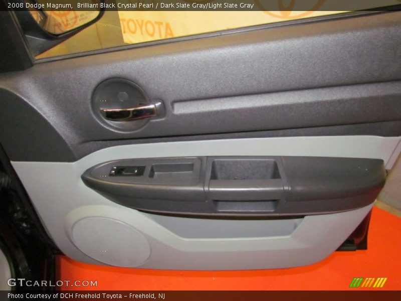 Brilliant Black Crystal Pearl / Dark Slate Gray/Light Slate Gray 2008 Dodge Magnum