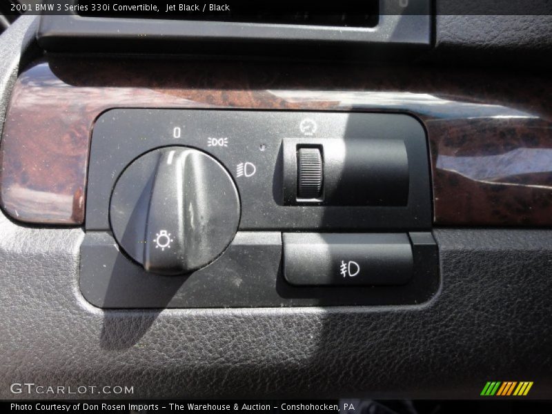 Jet Black / Black 2001 BMW 3 Series 330i Convertible