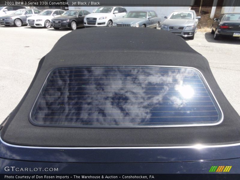 Jet Black / Black 2001 BMW 3 Series 330i Convertible