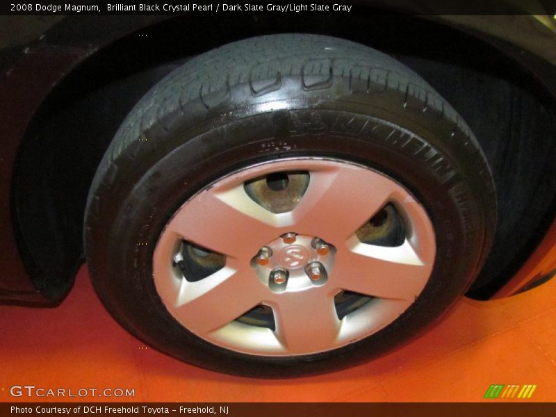 Brilliant Black Crystal Pearl / Dark Slate Gray/Light Slate Gray 2008 Dodge Magnum