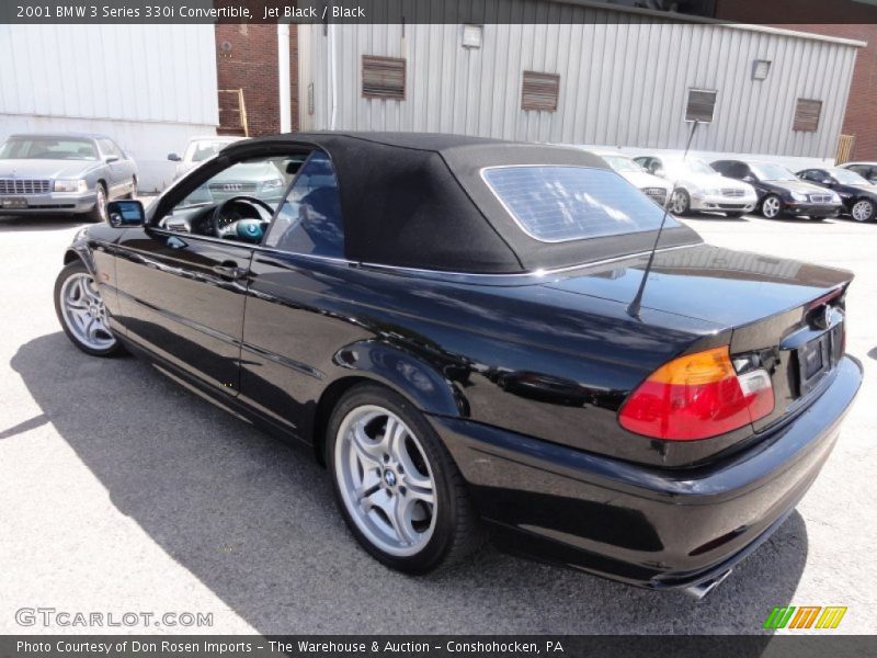 Jet Black / Black 2001 BMW 3 Series 330i Convertible