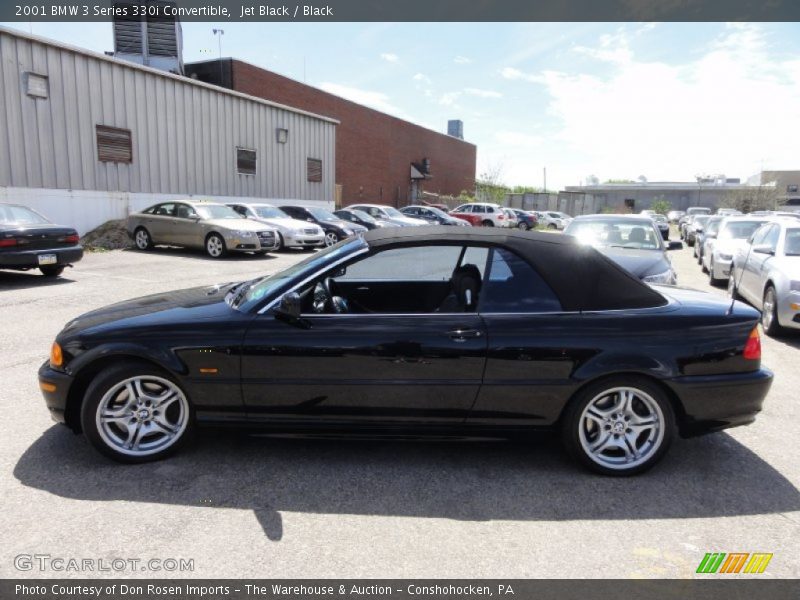 Jet Black / Black 2001 BMW 3 Series 330i Convertible