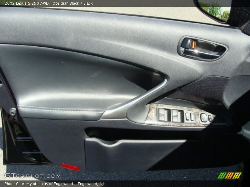 Obsidian Black / Black 2009 Lexus IS 250 AWD