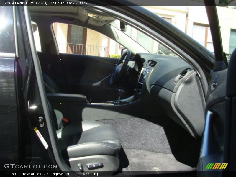 Obsidian Black / Black 2009 Lexus IS 250 AWD