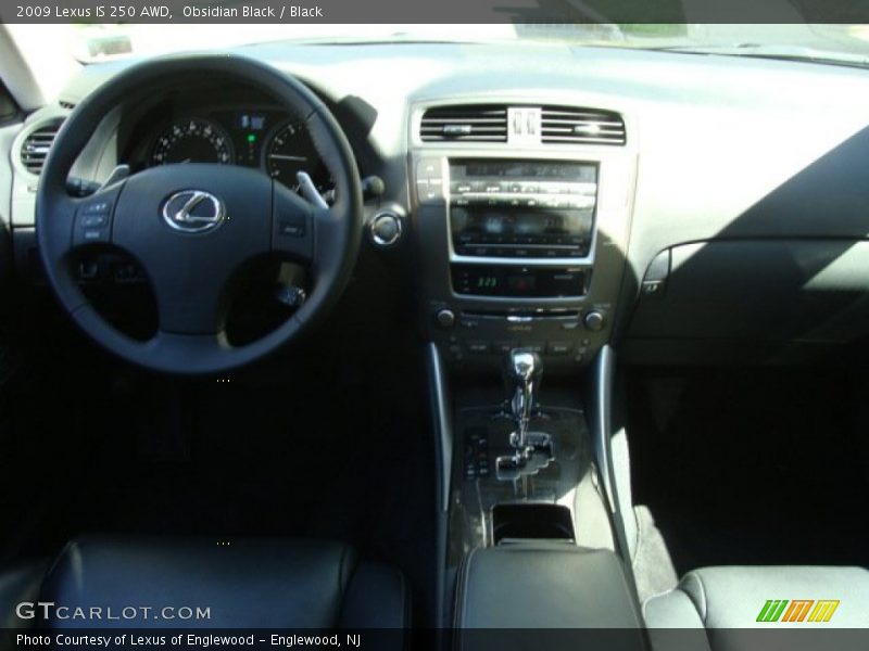 Obsidian Black / Black 2009 Lexus IS 250 AWD