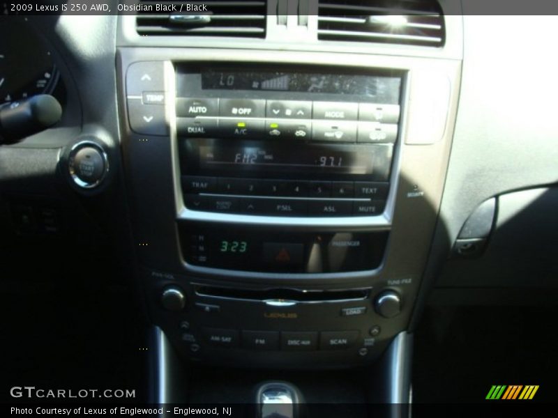 Obsidian Black / Black 2009 Lexus IS 250 AWD