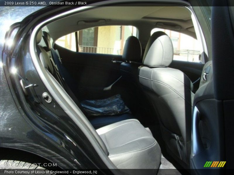 Obsidian Black / Black 2009 Lexus IS 250 AWD