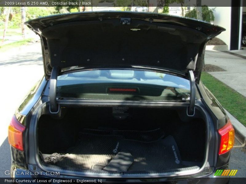 Obsidian Black / Black 2009 Lexus IS 250 AWD