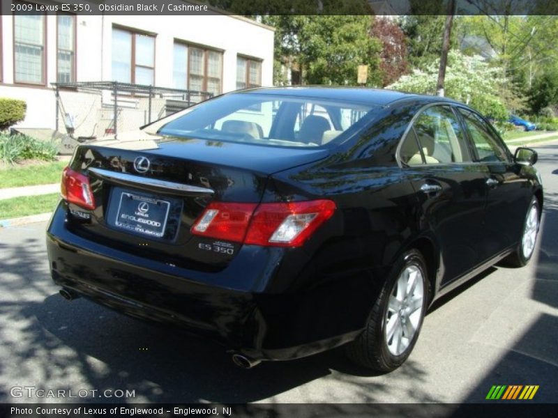 Obsidian Black / Cashmere 2009 Lexus ES 350