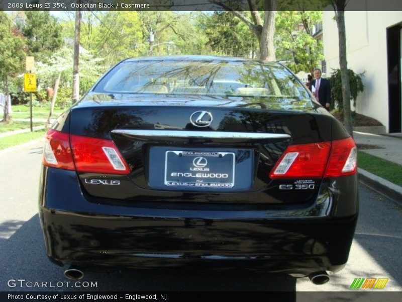 Obsidian Black / Cashmere 2009 Lexus ES 350