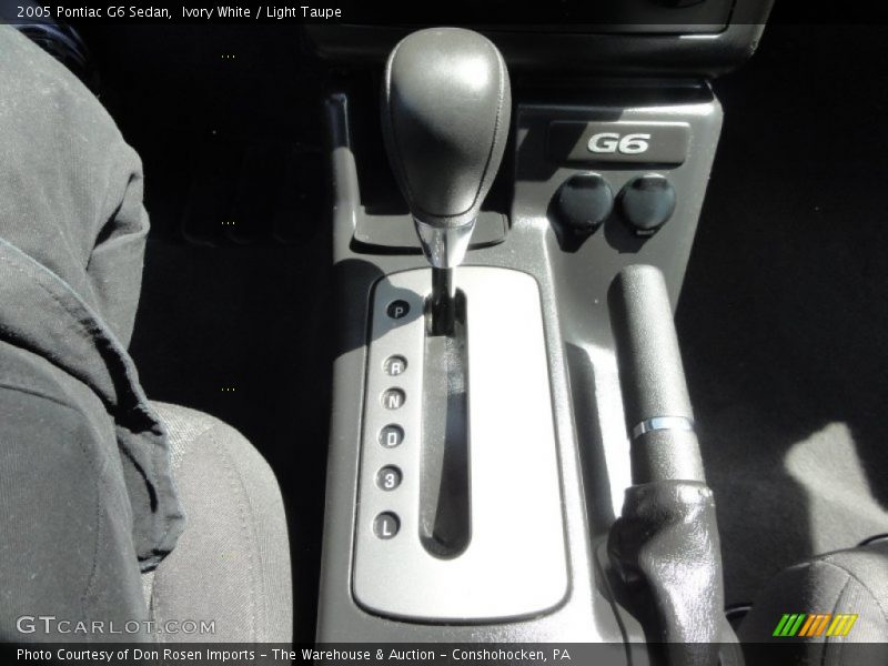 Ivory White / Light Taupe 2005 Pontiac G6 Sedan