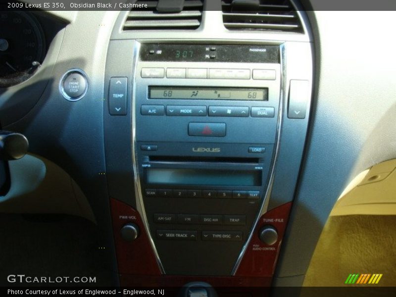 Obsidian Black / Cashmere 2009 Lexus ES 350