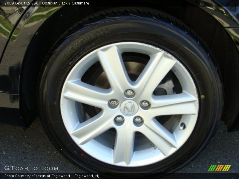 Obsidian Black / Cashmere 2009 Lexus ES 350