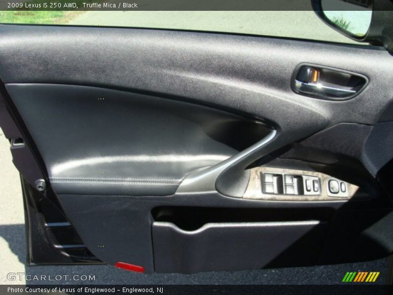 Truffle Mica / Black 2009 Lexus IS 250 AWD