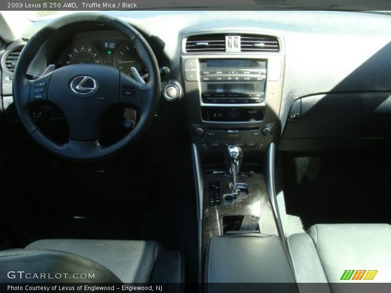 Truffle Mica / Black 2009 Lexus IS 250 AWD