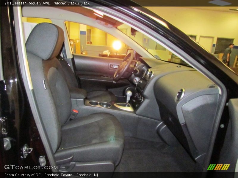 Wicked Black / Black 2011 Nissan Rogue S AWD