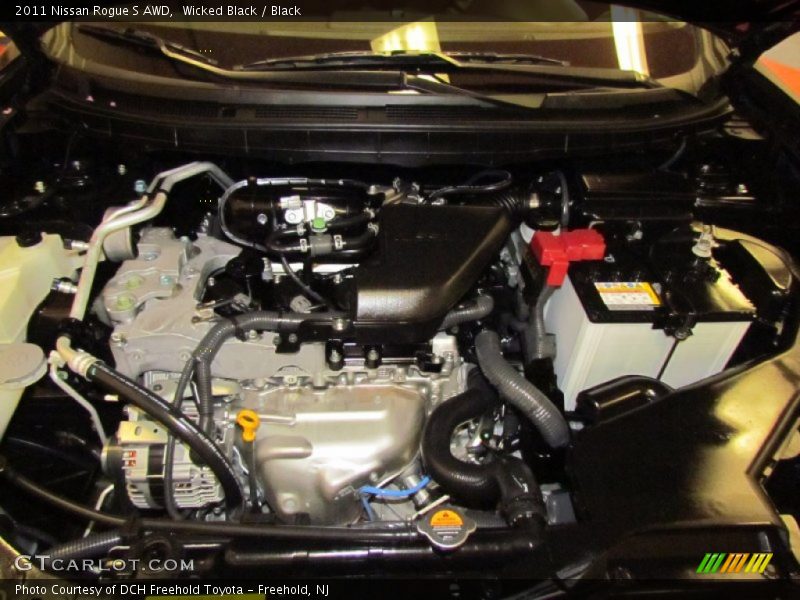 Wicked Black / Black 2011 Nissan Rogue S AWD