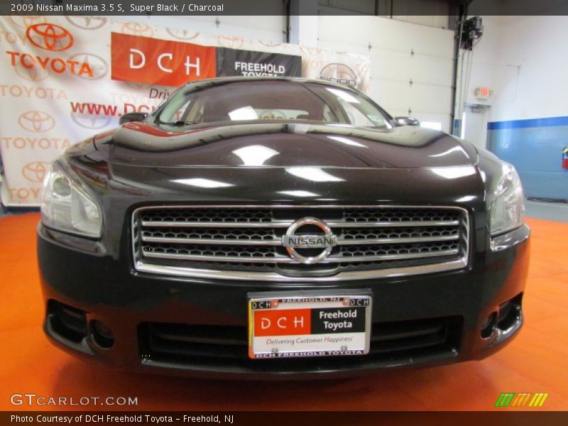 Super Black / Charcoal 2009 Nissan Maxima 3.5 S