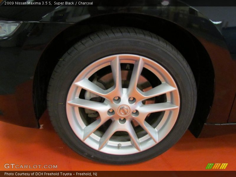 Super Black / Charcoal 2009 Nissan Maxima 3.5 S