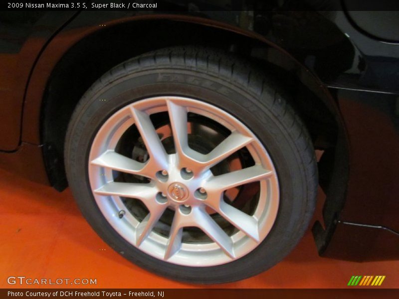 Super Black / Charcoal 2009 Nissan Maxima 3.5 S