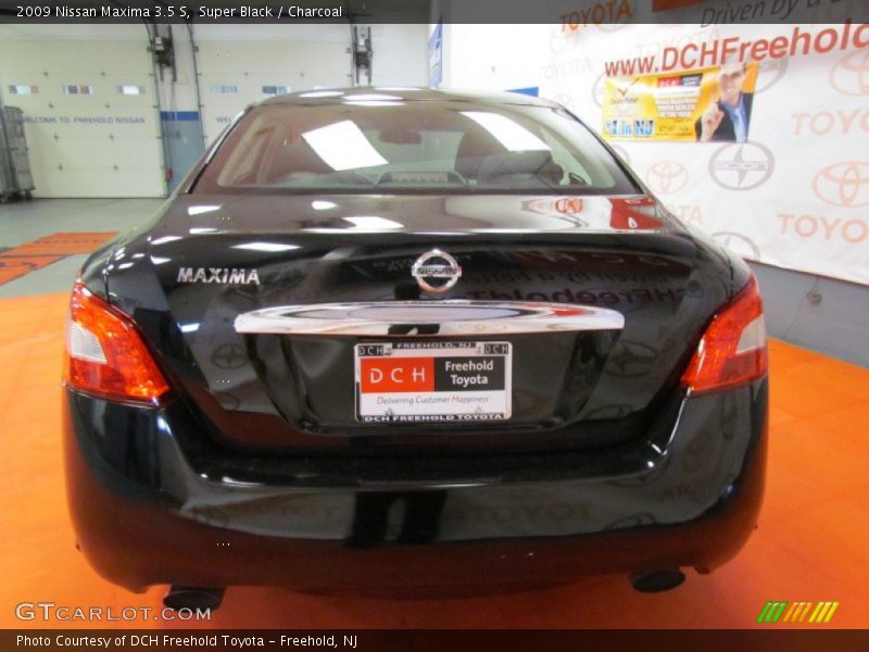 Super Black / Charcoal 2009 Nissan Maxima 3.5 S