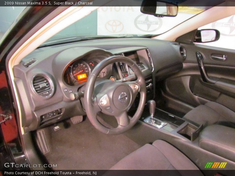 Super Black / Charcoal 2009 Nissan Maxima 3.5 S